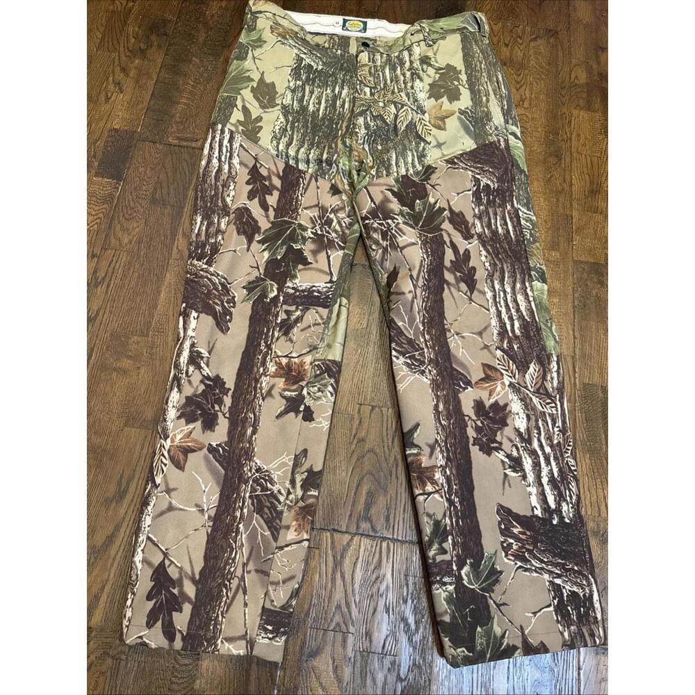 Cabela’s Snake Proof Realtree Camo Hunting Hiking Pants Men’s 38x32 Made In USA